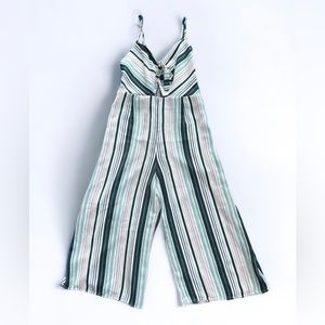 Xhilaration Striped Jumpsuit - Size L